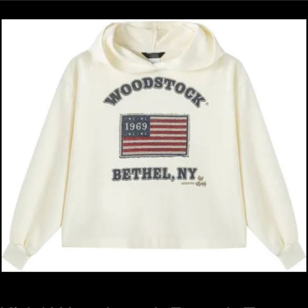 Truce Woodstock Hoodie | Off White | NWT XL